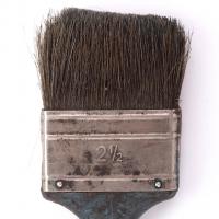Photo Textures of Paint  Brush Bristles